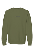 GATHER Heavyweight Cross Grain Crewneck